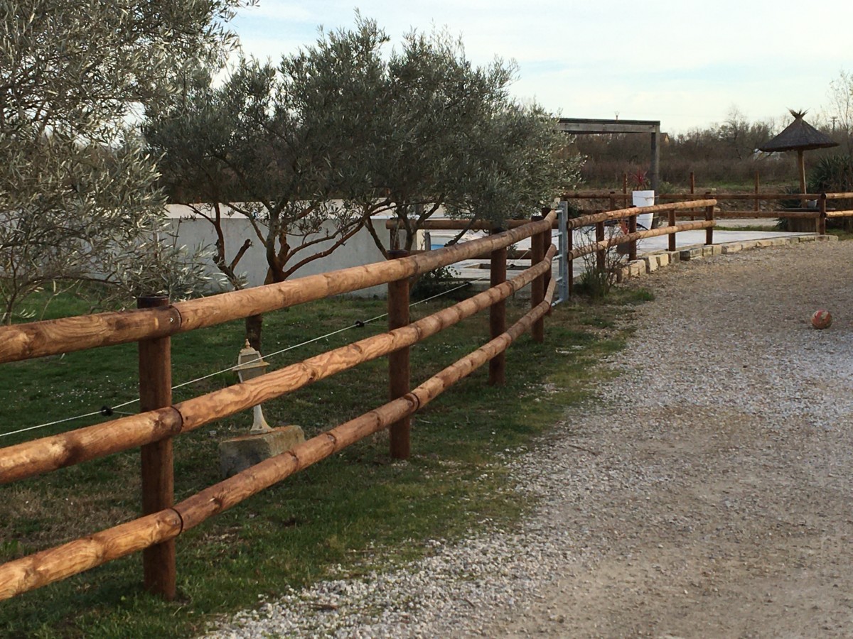 Barrières en bois